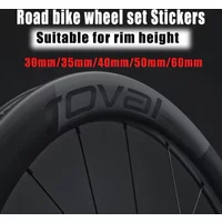 AliExpress NONE Suitable for Rim height 30/35/40/50/60mm Road bike wheelset Stickers High quality Rim decals Cycling Accessories Decorative