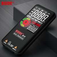 Multimètre numérique BSIDE S10 S11 S20 intelligent pour la mesure de tension DC/AC, de capacité, d'ohms, de diodes, NCV, Hz, EMF, testeur et détecteur