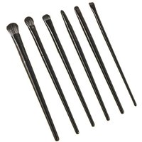 6/5Pcs Eye Makeup Brushes Set Soft Luyi Hair Eyeshadow Blending Crease Brush Angled Eyeliner Brow Detail High Aesthetic Tool