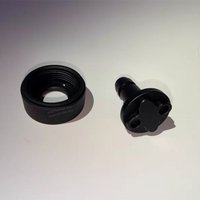 Adapter uniwersalny ze stopu aluminium do aktywnych shifterów Moza AB6/AB9 do symulacji wyścigów