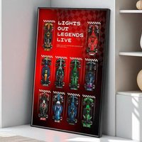 Display Wallboard Compatible for LEGO Speed Racing Series F1 ten building block cars model Wall Mount Display box Photo Frame