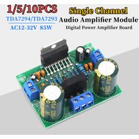 AC12-32V 85W High Power Monaural Audio Amplifier Module TDA7293/TDA7294 Single Channel Power Amplifier Board