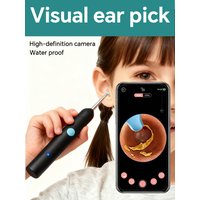 Ear Cleaner with Camera Set Ear Sticks Otoscope USB C Charging Endoscope Wax Removal Tool Earpick MIni Camera Ear Cleaning Set