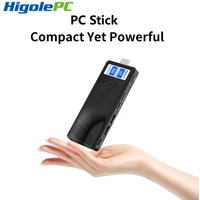 Higole PC Stick Fanless Mini PC Intel J4105 Windows 11 WiFi5 8GB 128/256GB Laptop Desktop PC 4K HDMI TV Stick PC Mini Computers