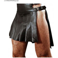 New Ancient Roman Legion Gladiator Battle Belt Skirt Steampunk Medieval Renaissance Men's Roman Gladiator Short Skirts