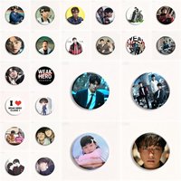 58mm TV Kdrama Weak Hero Cosplay COSTUME Badge Pin SPTE Tinplate Brooch Prop Xmas Gilf