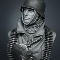 1/10 Die Cast Resin Figure Model Assembly Kit Resin Bust Soldier Bust Unpainted Free Shipping