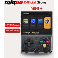 MIYOO Mini Plus przenośna przenośna konsola do gier Retro 3,5-calowy ekran IPS HD prezent dla dzieci System Linux klasyczny emulator gier