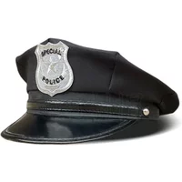 1PCS Adult Police Hat Octagon Flat Hat Cosplay Performance Masquerade Fun Props Police Hat Uniform Accessories