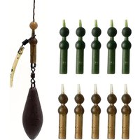 10PCS Anti-Sleeve Carp Fishing Accessories Helicopter Hair Rigs Bead Tackle Equipment for Feeder Fishing