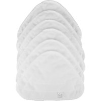 6 Pcs Triangular Steam Mop Replacement Pads Reusable Steam Mop Cloth Pad Cover Fiber Floor Steamer Replacement Pad
