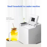 Ice Stainless Steel Ice Making Machine Housing 36 Pcs Ice Cube Maker Commercial Use for Home Office Party