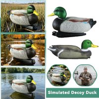 Realistic Floating Duck Decoy PE Bionic Simulation Duck Hunting Bait Outdoor Pond Garden Landscape Ornament