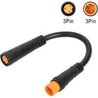 AliExpress NONE 3 Pin Sensor Thumb Throttle Cable 3 Pin E-Bike Electric Bicycle for Motor Waterproof Connectors Female-Female/Male-Male Cables