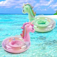 Pool Float for Kids Unicorn Swim Floats for Toddlers Age 3-8 Years Inflatable Floaties Unicorn Swimming Ring