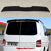 2Pcs For Volkswagen VW T5 T5.1 T6 T6.1 2 Door Transporter Car Rear Trunk Roof Spoiler Wing ABS Gloss Black Bodykits Tuning