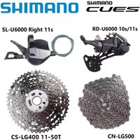 Shimano U6000 U6020 Mini Groupset 10s 11s SL RD-U6000 CUES Series CS LG400/LG300 Cassette LG500 Chain 10/11Speed MTB Bike Part