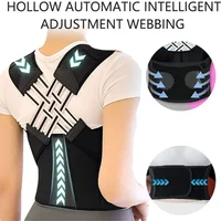 Posture Back Brace Adjustable Back Support Strap to Prevent Spinal Distortion and Hunchback Suitable for Men and Women