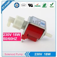ET Pump 18w Mini Solenoid Pump 27-36cc/min 4.0Bar High Pressure Low Noise 500H Life AC230V/50Hz for Home Industry
