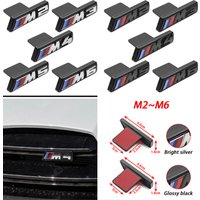 ABS Car Styling M Logo Badge Front Grille Grill Emblem For BMW M2 M3 M4 M5 M6 G01 E84 E83 G11 G07 G86 G80 E60 F39 F10 Accessory