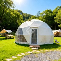 Airo Glamping Dome Luxury Outdoor Four Season Geodesic Greenhouse Christmas Igloo Tent for Hospitality