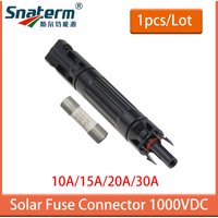1piece 10A/20A/30A Fuse Connector with Protection 1000 VDC Male to Fem PV Photovoltaic Fuse Holder Protective for PV Connector
