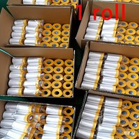 Waterproof PVC Paint Tape, Pre‑Taped Masking Film for Auto Painting & Home Decor
