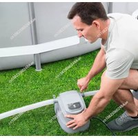 Swimming Pool Heater with Adjustable Thermostat, Water Temperature Heating Device