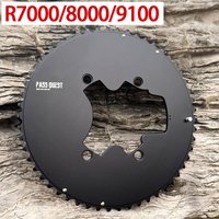 PASS QUEST 110 bcd chainring for shimano 105 r7000 ultegra r8000 dura ace R9100 110bcd 4 bolt road bike plate double chainrings