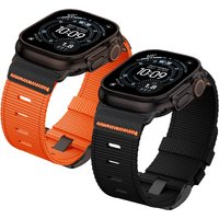 Strap For Apple watch bands ultra 3 2 49mm 44mm 45mm 46mm 41mm 40mm Sport Nylon correa bracelet iWatch series 11 10 9 8 7 5 6 SE