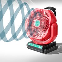 Cordless Oscillating Fan for Craftsman V20 Battery, 3-Speed Jobsite Industrial Camping Fan(Battery not Included)