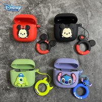 Cartoon Disney Earphone Case for Huawei Freebuds SE 2/SE 3 Silicone Wireless Bluetooth Earbuds Protective Shell With Lanyard