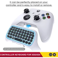 2.4G Wireless Bluetooth-Compatible Keyboard for Xbox One S X Controller Gamepad Joystick Keyboard For Xbox Series S X Gampad