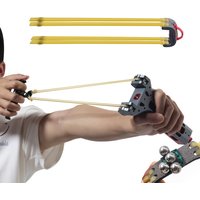 2/4/6 Stück Magnetische Gummibänder, G5 Wiederholbare Schleuderzubehörteile, Outdoor-Jagd Tubulare Gummibänder