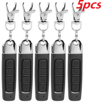 1/5PCS 433MHZ Remote Control Garage Gate Door Opener Remote Control 433.92mhz Duplicator Clone Learning Rolling Code Car Key