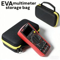 EVA Multimeter Storage Case Waterproof Shockproof with Mesh Pocket Case for Fluke F117C/F17B+F115C Digital Multimeter Carry Cove
