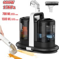 Odkurzacz do dywanów 600W 15KPA, przenośny, ręczny odkurzacz do czyszczenia plam, z funkcją spryskiwania i ssania, zintegrowana maszyna czyszcząca do sof, odkurzacz do sierści zwierząt.