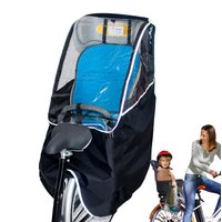 Bicycle Child Seat Canopy Cover Waterproof Bike Child Seat Rain Canopy Bicycle Rain Cover with Transparent Window Universal Pad