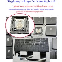 Key For Razer Blade 15 RZ09-0328 (2020) BACKLIT laptop Keyboard Keycap Hinges Rubber Scissor Butterfly Clip