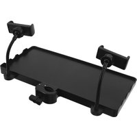 Plastic Microphone Stand Tray Musical Instrument Stand Mic Holder Concert Microphone Tray Stand Karaoke Shelf Attachment