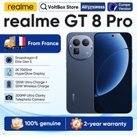 Realme Gt 8 Pro 5g Smartphone Snapdragon 8 Elite Gen 5 200Mp Ultra-Kamera 50W Kabelloses Laden 144Hz Bildschirm Neue Europa-Version