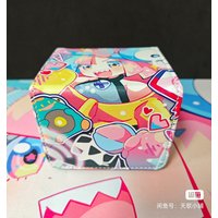 Pokemon Lono Deck Box Pink Cute Anime Girl PTCG Trading Cards Pu Leather Storage Box Protective Case
