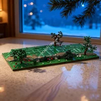 2056pcs MOC The Shire Display Set Hobbit And Lord Model Christmas Gifts Building Blocks DIY Creative Idea Kids Toys Birthday image 4