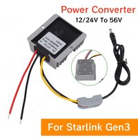 12V/24V to 56V DC Power Converter for Starlink Gen3 Router 168W Output Stable Voltage Booster Energy Efficient Step Up Converter