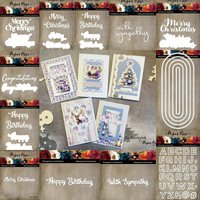 Elegant Letters 2024 October New Metal Cutting Dies For Scrapbooking Craft Diy Album Template Decor Model