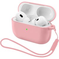 Soft Silicone Earphone Case with Strap for Airpods Pro 3 2 2nd Generation Air Pods 4 3 2 1 3rd Pro3 Pro2 Gen Cover Accessories