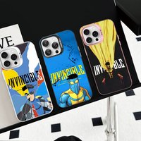 I-Invincible Phone Case For iPhone 17 16 15 14 13 12 11 Pro MAX Matte Shockproof Back Anti Fall Matte Cover