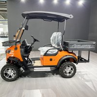 2025 New Gas Powered 2 4 Seater Off-Road Golf Cart 300cc Engine Electric Start Adult Outdoor High Speed โโHunting Car