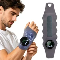 EMS Wrist Massager 10 Modes 29 Levels Electric Hand Massager USB Rechargeable Lightweight Wrist Support for Daily Relaxation