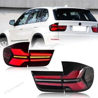 Para tylnych lamp do BMW X5 E70 2007-2013 Zespół tylnych świateł LED Światło hamowania Światło cofania Światło przeciwmgielne tylne Kierunkowskaz